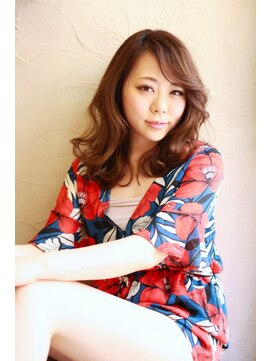 トヌコア ルア 下北沢店(TONUKOA RUA) 【TonukoaRua】くびれ感とセミウェット☆大人女子スタイル