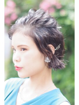 ソラ(sora) ボブ リップラインボブのヘアアレンジ