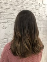 プライズ 池袋店(prize)&nbsp;大人可愛いスタイルグラデーション韓国風ダブルバング5059