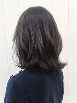 アイティー バイ アルバム 中野店(IT by ALBUM)&nbsp;ダークグレージュ_ピンクベージュボブルフ_ba309173