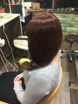 ヘアースペース 練馬店(hair space COCO) ピンクブラウン