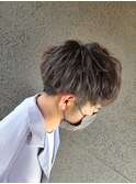 ホワイトハイライト×アッシュ