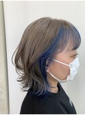 《五番街》ウルフ×インナーカラー