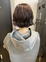ギフト ヘアー サロン(gift hair salon)&nbsp;【ボブくびれパーマ】原口健伸