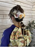 編みおろしアレンジ