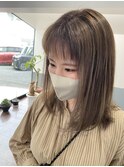 艶髪ベージュカラー