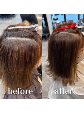 ミラバイケンジ 藤沢(Mira by KENJE) 白髪ぼかし/白髪にお悩みの方に/30代40代50代