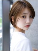 前髪あり大人ショート20代30代40代【AIN.表参道】川原大地