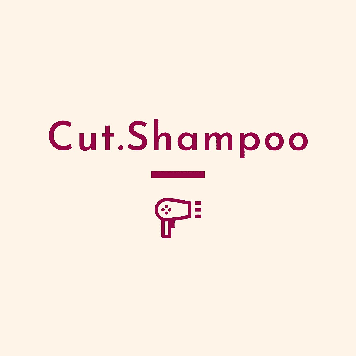 【メンズMenu】カット＋シャンプーヘアセット付き　お手入れ簡単カット￥3200