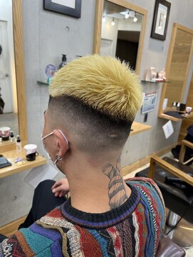 オーブヘアー ウノ(AUBE HAIR uno) 抜きっぱなしクロップスキンフェード