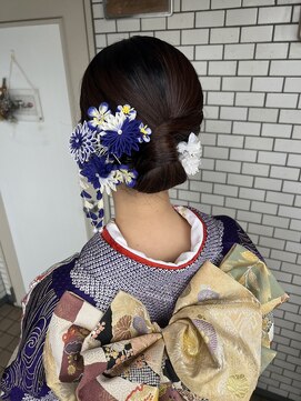 フェリーチェ(Felice) タイトアップ　ヘアセット　振袖ヘア　着付け