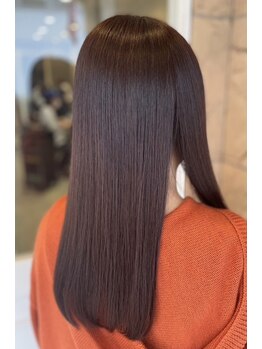 ヘアサロン リッチ(hair salon Rich)の写真/ダメージレス縮毛矯正×Aujuaが大人気!ナチュラルストレートが得意な美容室♪ボブやミディアムとの相性も◎