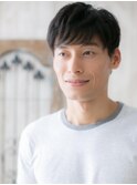 好感度◎ツーブロックくせ毛風アッシュブラックヘアa新所沢