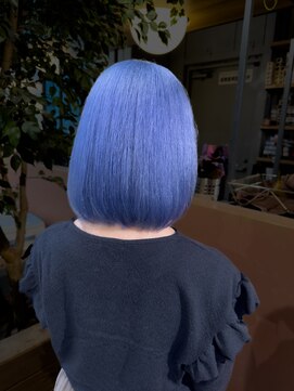 ジルバイジゼル(JILL by GiseL) Y/ブルーカラー/ブリーチ