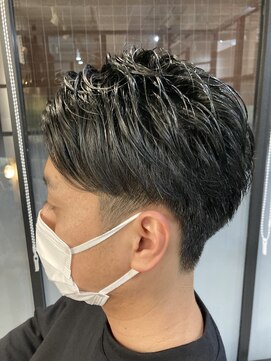 アレクサ ひばりヶ丘(ALEXA) 【ALEXAひばりヶ丘】ツーブロ×ナチュラルな七三分けスタイル