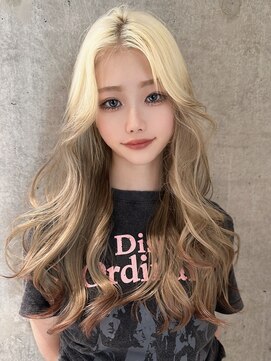 モニカ(MONIQA) ルーツカラー【ブロンド×ブラウン】