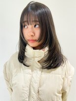 アイティー バイ アルバム 浦和店(IT by ALBUM)&nbsp;カーキベージュグレーベージュレイヤーロング_ba500191