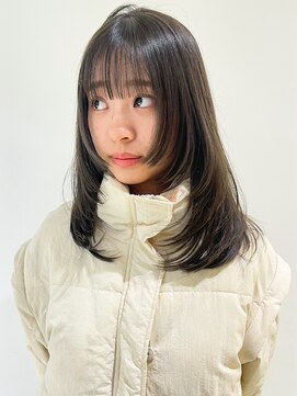 アイティー バイ アルバム 浦和店(IT by ALBUM) カーキベージュグレーベージュレイヤーロング_ba500191