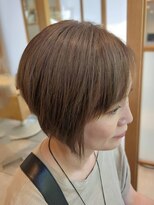 白髪ぼかしハイライトカラー