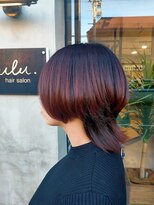 ヘアーサロンウル(hair salon ulu) （五十嵐）前下がりウルフ