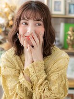 カバーヘア ブリス 北浦和(COVER HAIR bliss)&nbsp;前髪パーマくせ毛風波巻き小顔エアリーロブc5北浦和20代30代40代