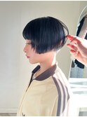 刈り上げショート/マッシュショート/耳掛けショート/下村直也