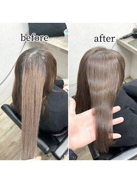 シュガー バイ エクラート 立川南口店(SUGAR by ECLART) 【立川】イルミナカラーナイトスカイ【髪質改善】