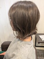 リリーヘアーリベート 浅草橋東口店(LiLiy hair LIBERT'E)&nbsp;韓国風外ハネ×グレージュ