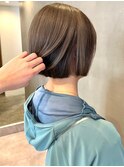 ぱつッとボブ