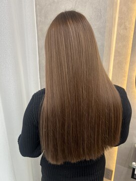 ルノン(LUNON) ミルクティーベージュ/ハイライトカラー/デザインカラー