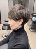 30代40代50代小顔似合わせカットくびレイヤーエモージュ大人可愛