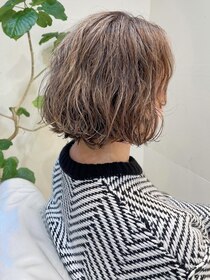 ザビー(THE B) 本八幡×パーマボブ×ウェットスタイリング