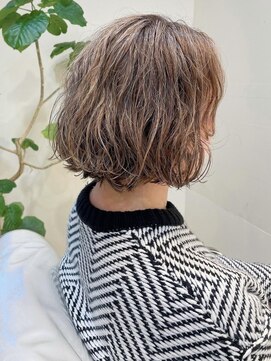 ザビー(THE B) 本八幡×パーマボブ×ウェットスタイリング