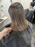 【代表指名限定！】白髪ぼかしハイライト+カット+トリートメント￥25,000