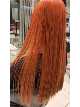 アース 鈴鹿店(HAIR&MAKE EARTH) オレンジカラー
