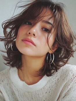 ナンバーナイン(NUMBER NINE)の写真/<姫路>アナタの個性を活かす【似合わせカット】毛流れひとつで表情が変わります♪／イルミナカラーも人気