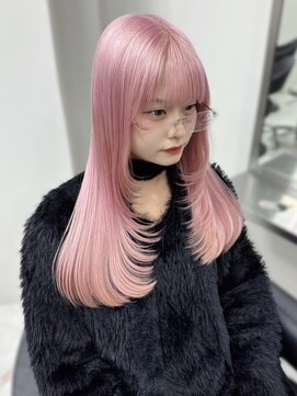 ベレーザシェルト(Beleza scelto) 13437髪質改善ストレートラベンダーミルクティーホワイトピンク