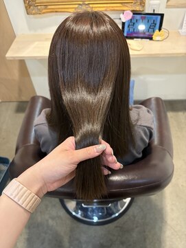 トムヘアーデザイン 楠葉店(TOM HAIR DESIGN) オリーブブラウンカラー