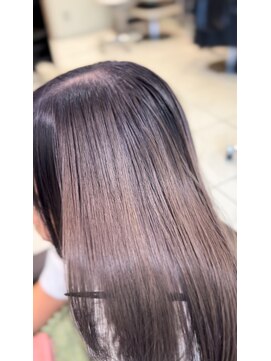 アッシュ 戸田公園店(Ash) 赤みオフ！透明感グレージュカラー（ブリーチベース）