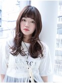 ぱっつん前髪/ゆるふわ/姫カットレイヤー/くびれヘア/新百合ヶ丘