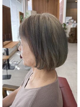 ユーリオ(Urio) 60代70代にオススメ　白髪ぼかしカラー