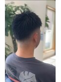フェード＋ショートモヒカン