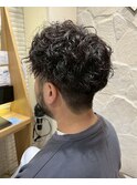 スパイラルパーマ