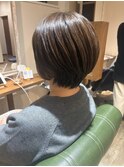 ショートボブ/ショートヘア/丸みショート/本八幡