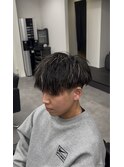 MEN’S HAIR/波巻ツイストスパイラル/フェザーパーマ/心斎橋S