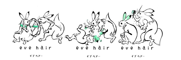 イブヘアー(eve hair)のサロンヘッダー