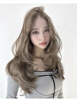 ベル 表参道Terrace(Belle)&nbsp;ミルクブラウンハイレイヤーウルフシャギーカットシャギーウルフ