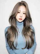 スターズ 柏(STARS)&nbsp;ブリーチ ダブルカラー ミルクティーベージュ 韓国ヘア 20代