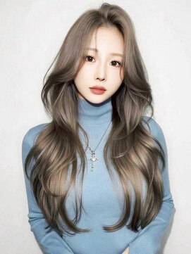 スターズ 柏(STARS) ブリーチ ダブルカラー ミルクティーベージュ 韓国ヘア 20代