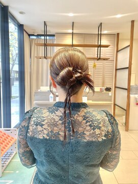 リーナ ビューティガーデン(LiNA BeautyGarden) ヘアセット/セット/カチモリ/ヘアアレンジ/お呼ばれヘア